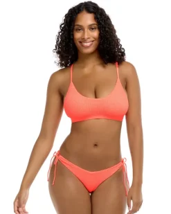 Eidon Alexa D, DD, E & F Cup Top - SORBET (Sour peach)