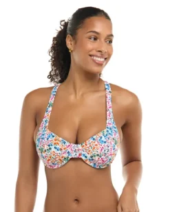 Eidon Maya D, DD, E & F Cup Top - FLORALSCAPE