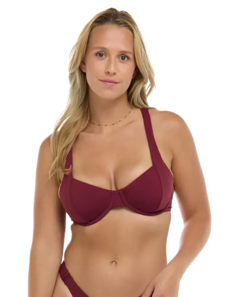 Eidon Maya D, DD, E & F Cup Top - MULBERRY