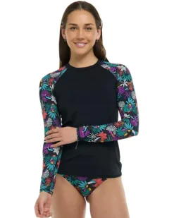 Eidon Parker Rashguard - SAND AND SEA