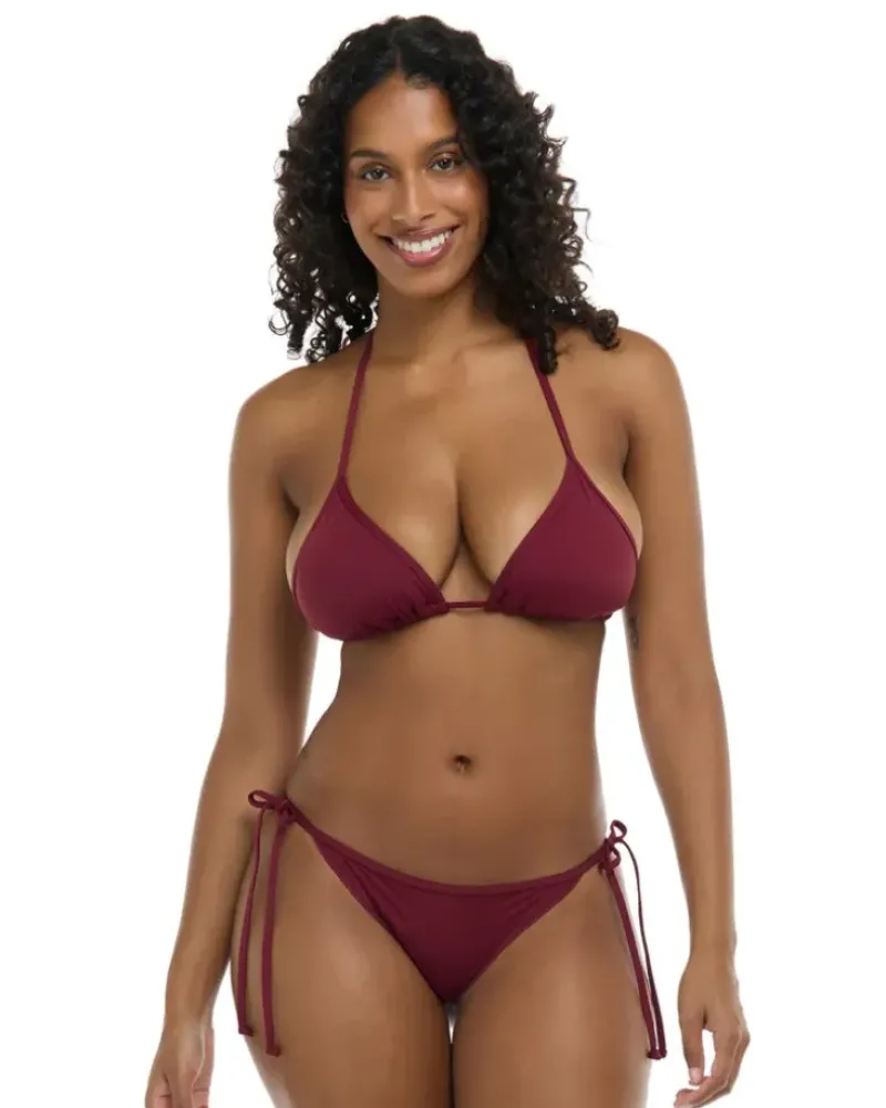 Eidon Tiki Bottom - MULBERRY