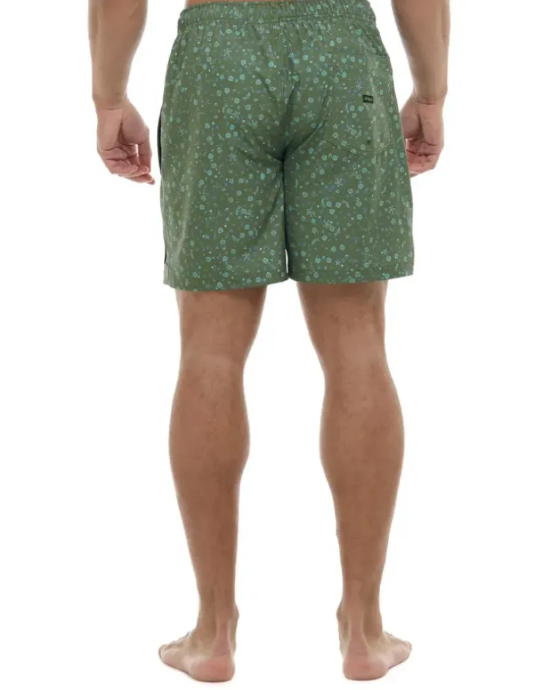 Eidon Tiny Sea Short - ARMY GREEN
