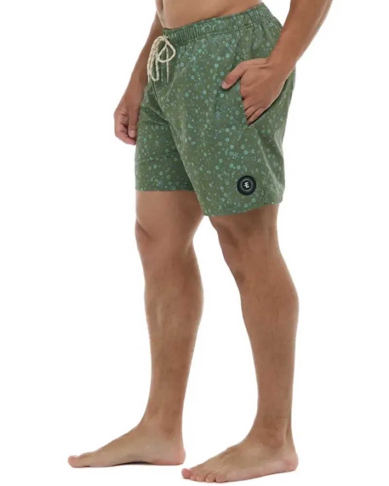 Eidon Tiny Sea Short - ARMY GREEN
