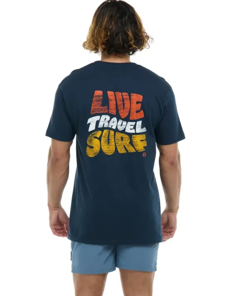 Eidon Trippy T-Shirt - NAVY